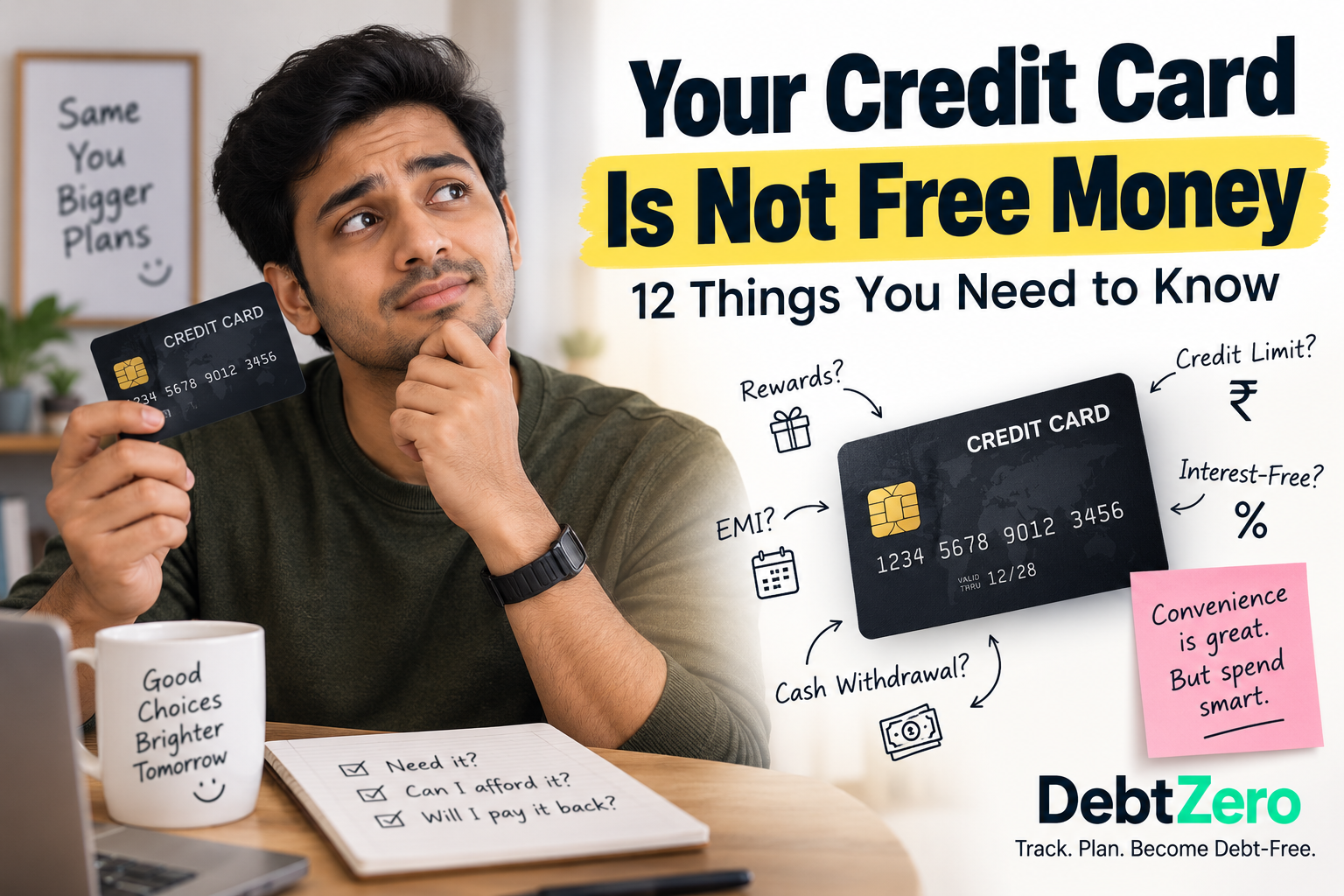 Your Credit Card Is Not Free Money — 12 things you need to know